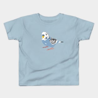 Blue Budgie Kids T-Shirt